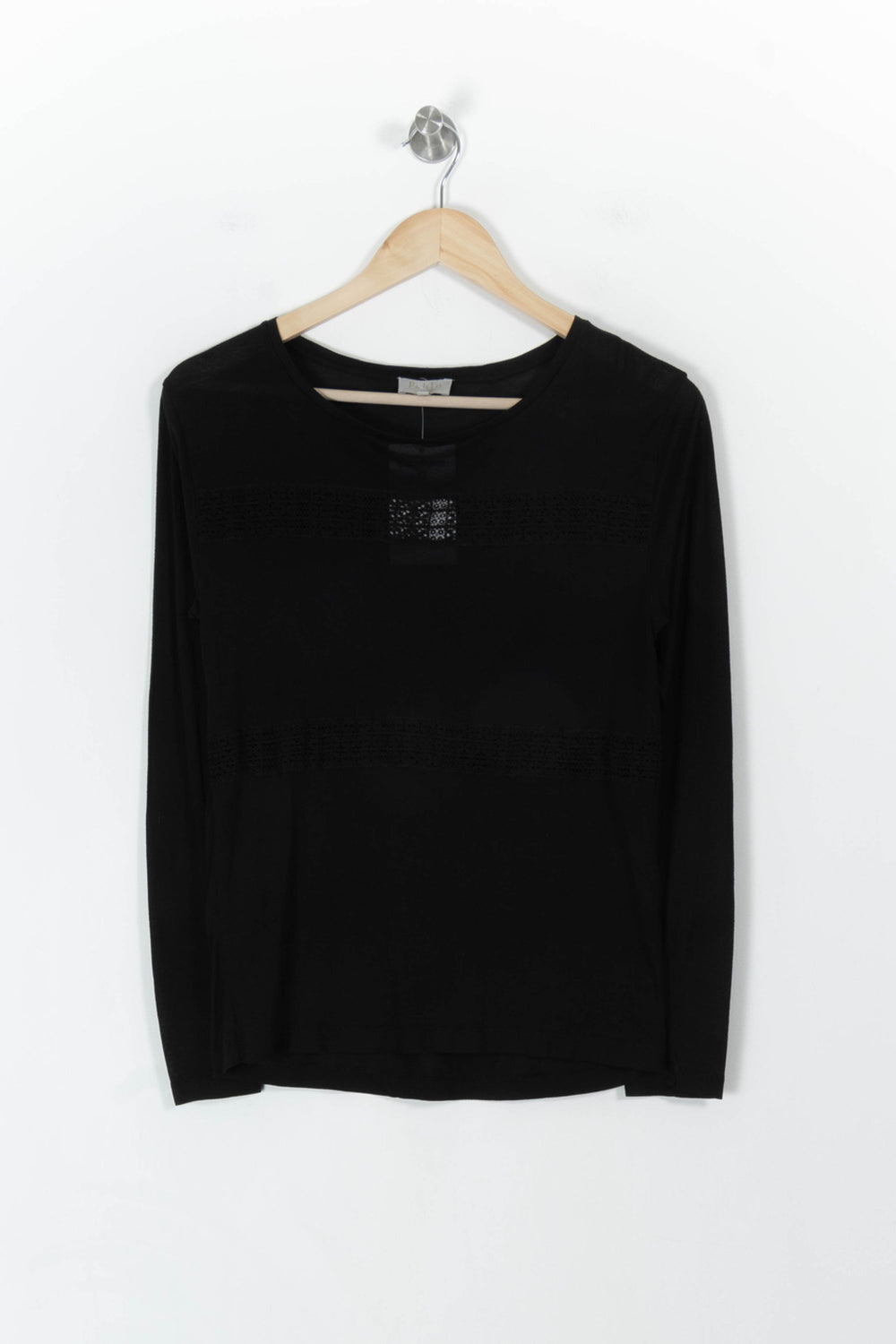 T-shirt Manches Longues Noir - Taille M/38 de la marque Pablo | PARAD59579 - Vendu par Paradigme - Image 2