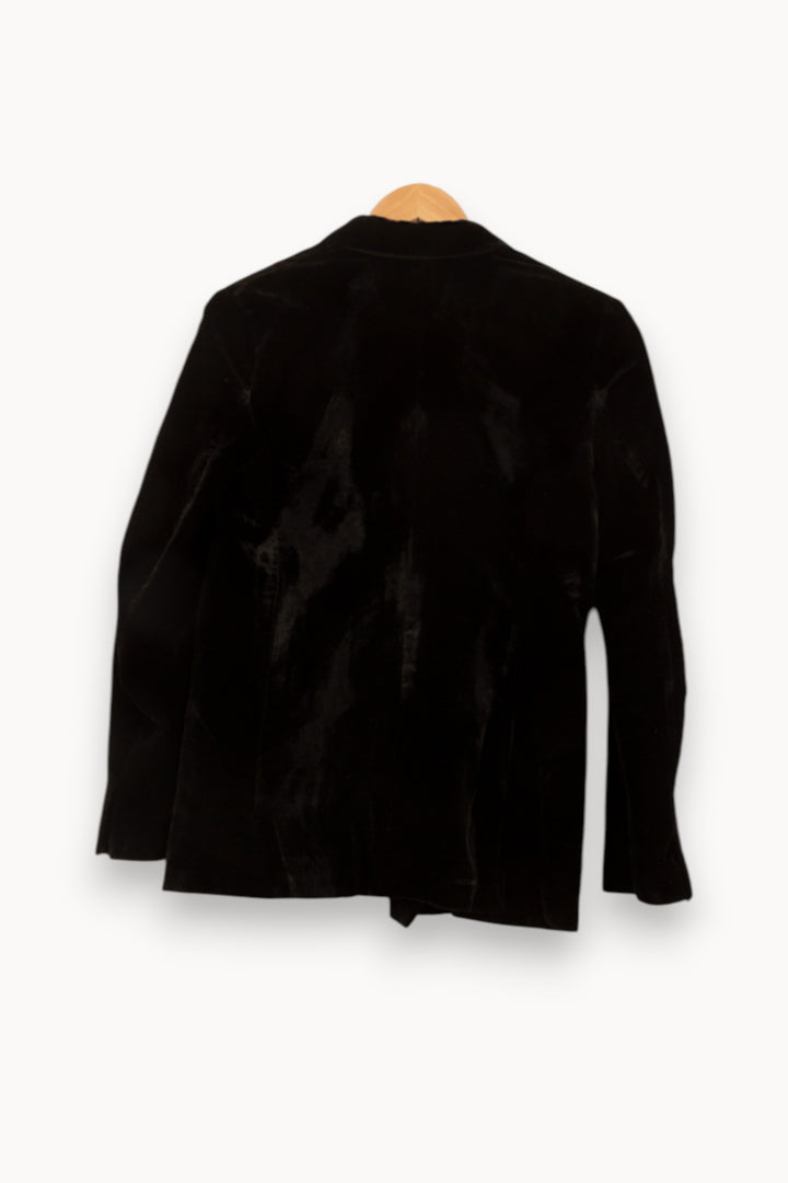 Blazer Noir - Taille L/40 de la marque Sandro | PARAD59582 - Vendu par Paradigme - Image 4
