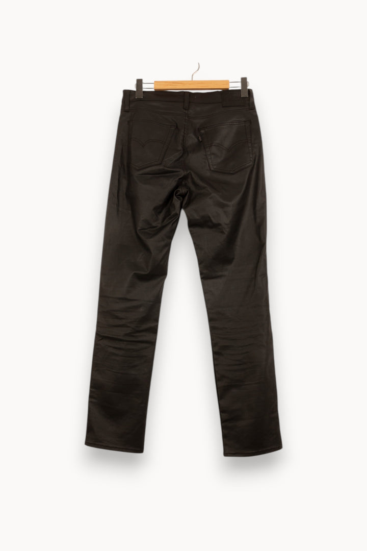 Jean Droit Noir - Taille L/40 de la marque Levi's | PARAD59583 - Vendu par Paradigme - Image 4