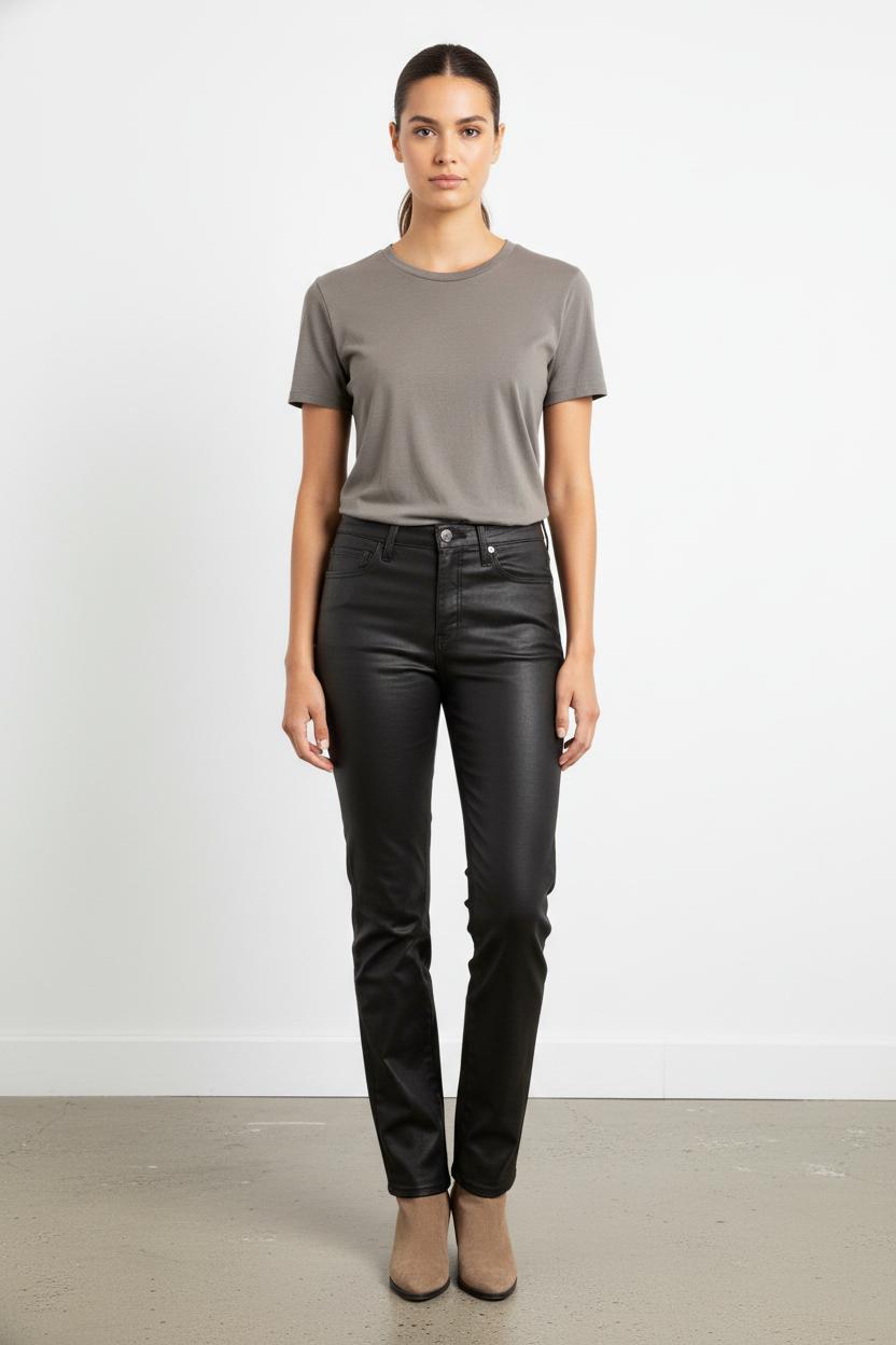 Jean Droit Noir - Taille L/40