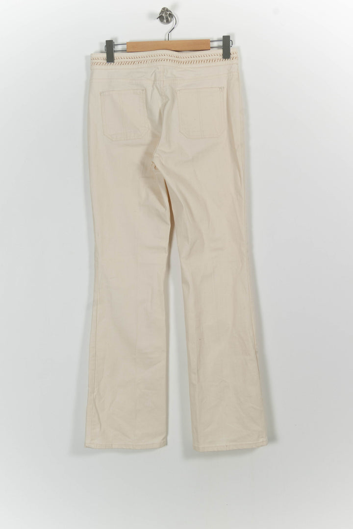 Pantalon Évasé Beige - Taille XL/42 de la marque Vanessa Bruno | PARAD59584 - Vendu par Paradigme - Image 4