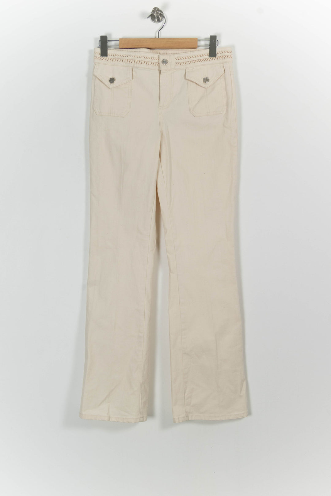 Pantalon Évasé Beige - Taille XL/42 de la marque Vanessa Bruno | PARAD59584 - Vendu par Paradigme - Image 2