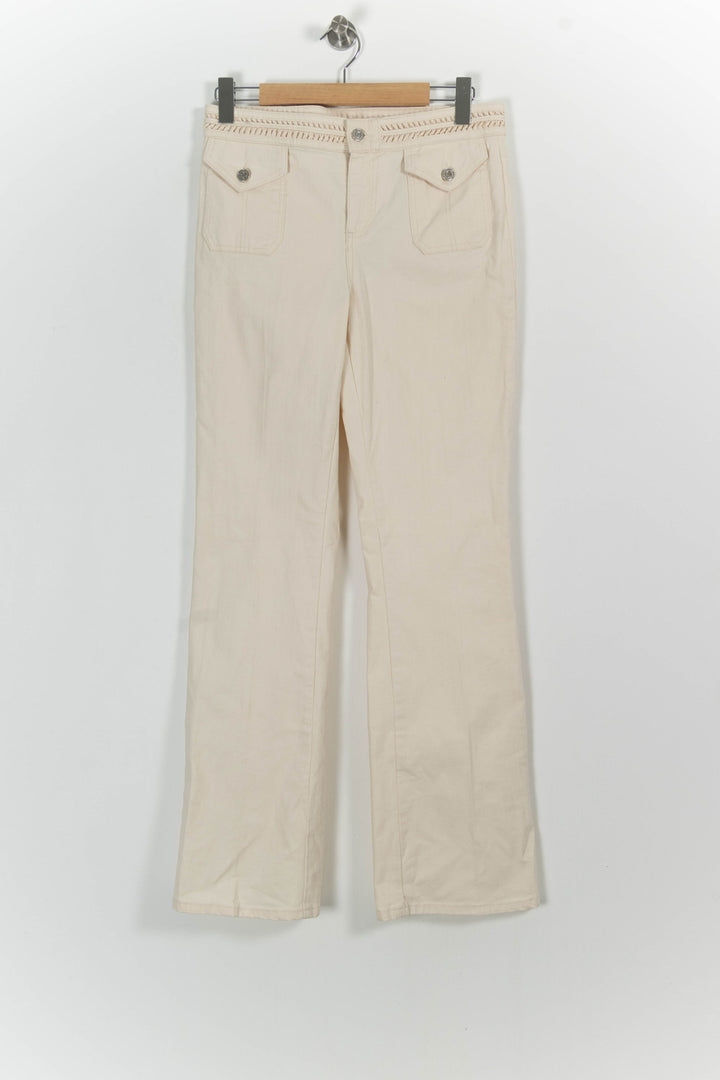 Pantalon Évasé Beige - Taille XL/42 de la marque Vanessa Bruno | PARAD59584 - Vendu par Paradigme - Image 2