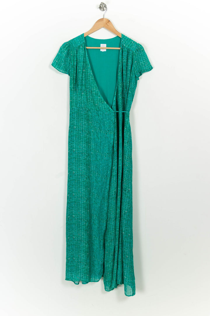 Robe Longue Verte - Taille M/38 de la marque Soi Paris | PARAD59593 - Vendu par Paradigme - Image 2