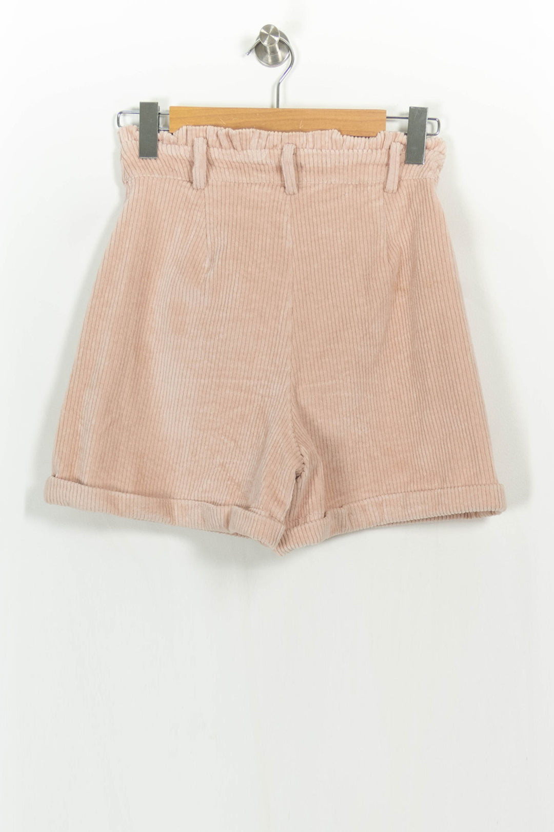 Short en Velours Rose - Taille M/38 de la marque SAAJ | PARAD59594 - Vendu par Paradigme - Image 4