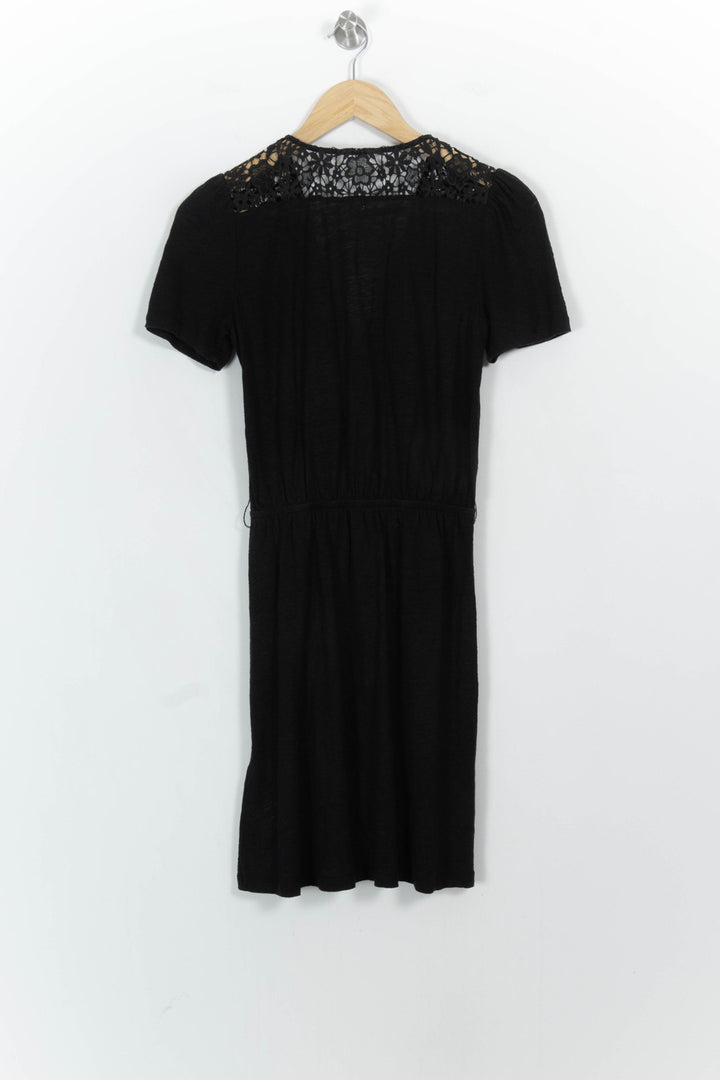 Robe Empire Noire - Taille XS/34 de la marque Des petits hauts | PARAD59598 - Vendu par Paradigme - Image 4