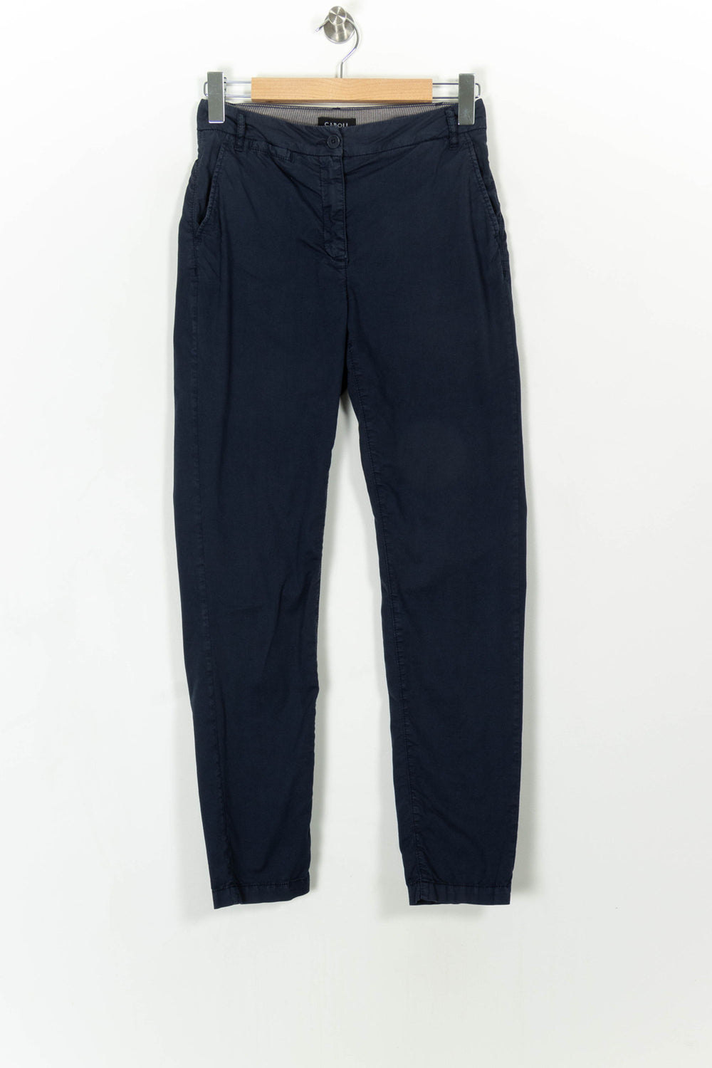 Chino Bleu - Taille S/36 de la marque Caroll | PARAD59607 - Vendu par Paradigme - Image 2