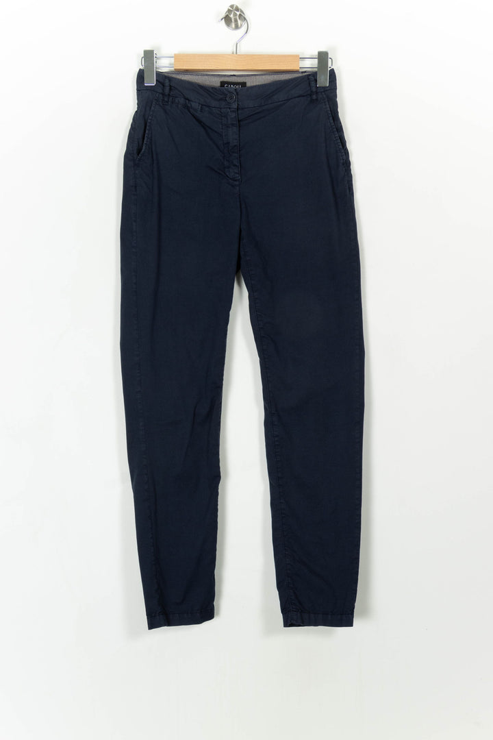 Chino Bleu - Taille S/36 de la marque Caroll | PARAD59607 - Vendu par Paradigme - Image 2