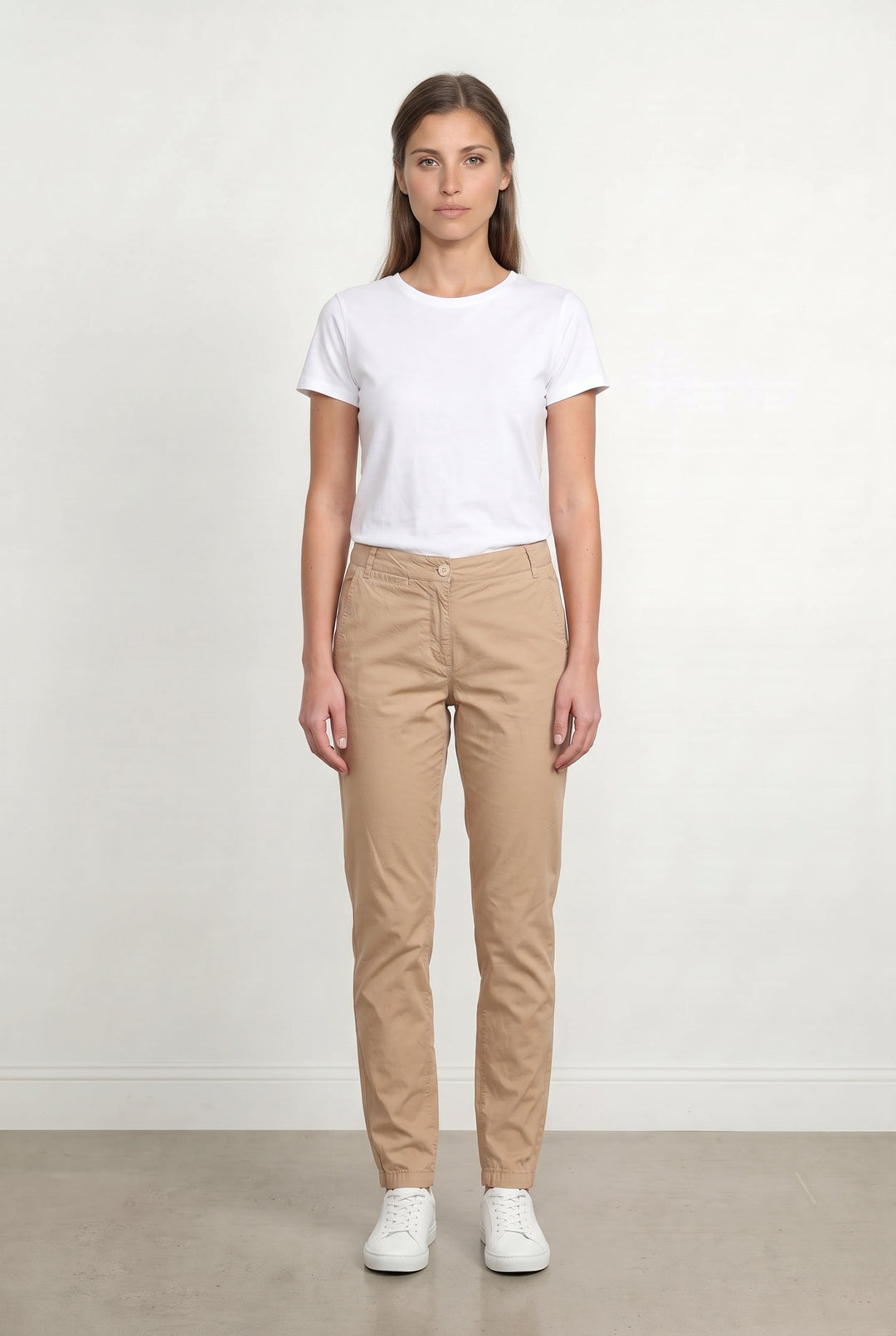 Pantalon Beige - Taille S/36 de la marque Caroll | PARAD59608 - Vendu par Paradigme - Image 1