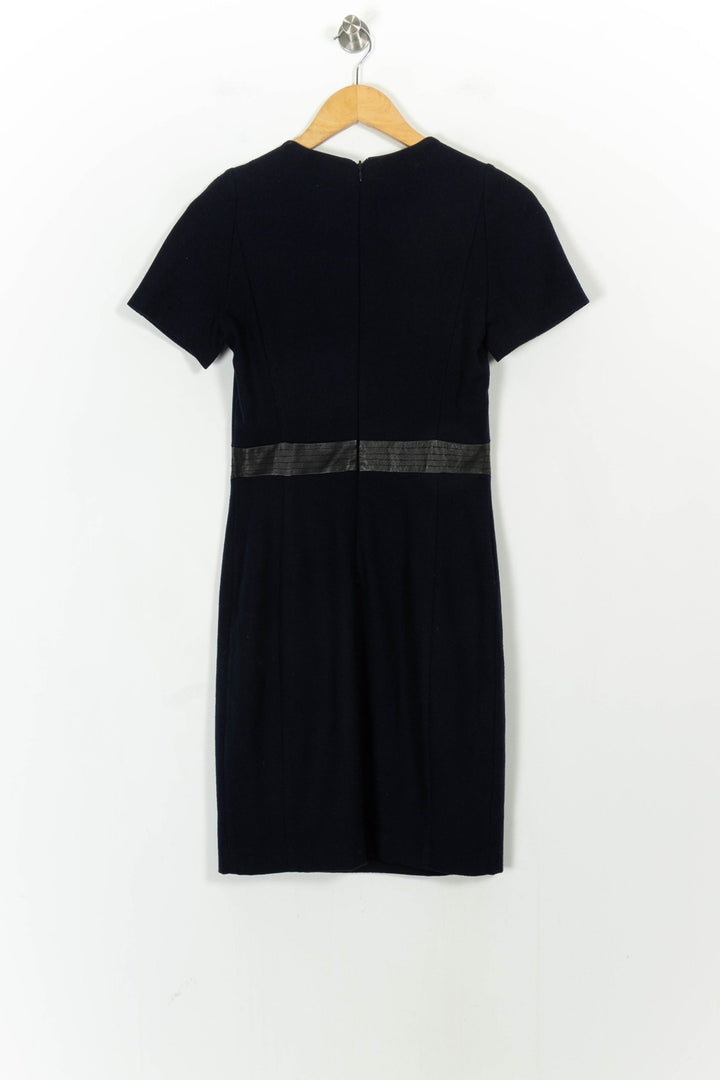 Robe Droite Bleue - Taille M/38 de la marque Claudie Pierlot | PARAD59613 - Vendu par Paradigme - Image 4