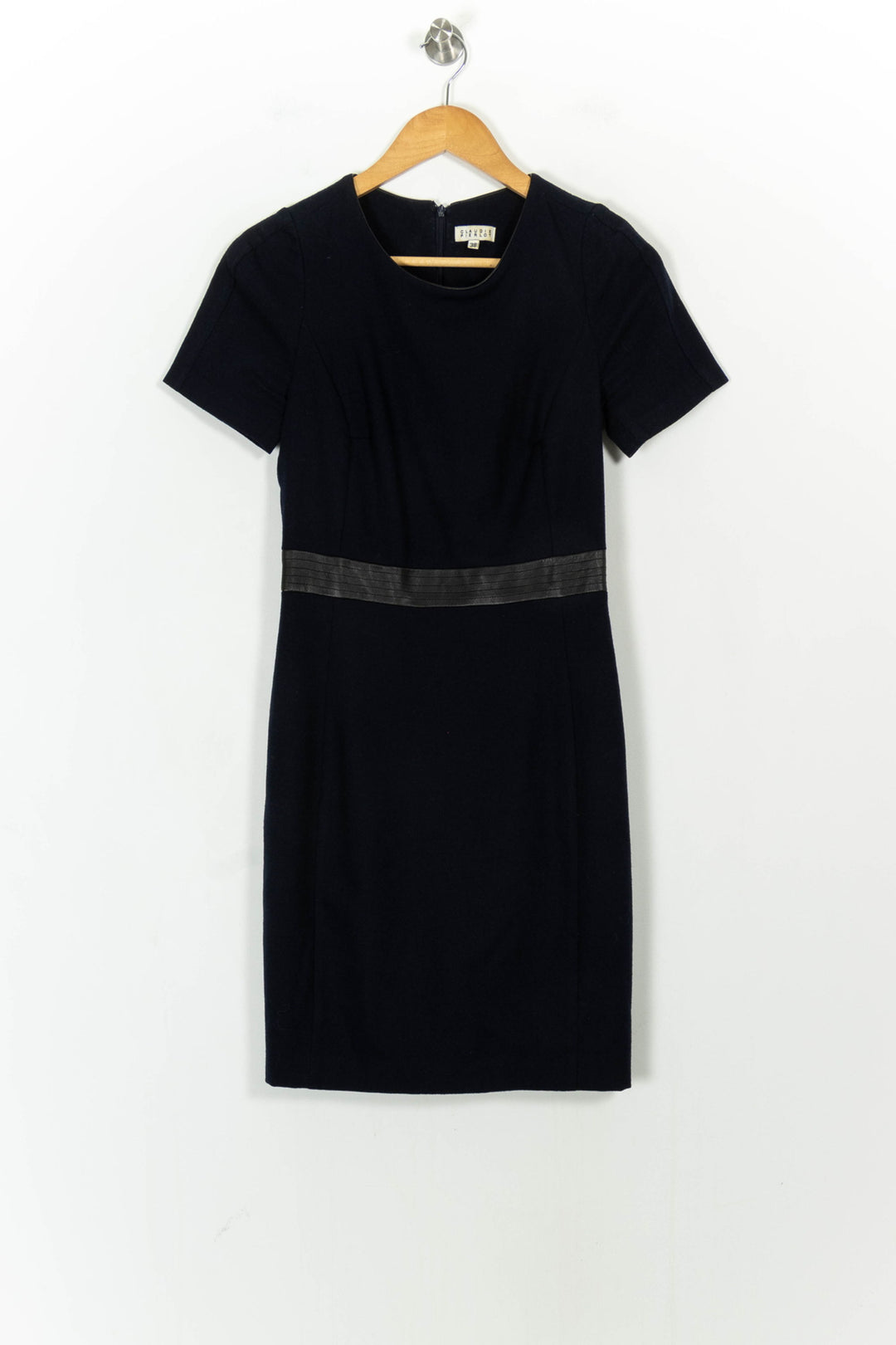 Robe Droite Bleue - Taille M/38 de la marque Claudie Pierlot | PARAD59613 - Vendu par Paradigme - Image 2