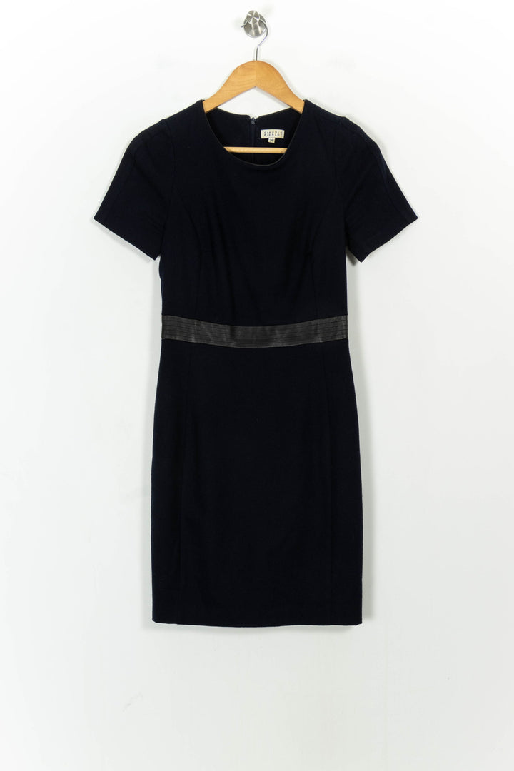 Robe Droite Bleue - Taille M/38 de la marque Claudie Pierlot | PARAD59613 - Vendu par Paradigme - Image 2
