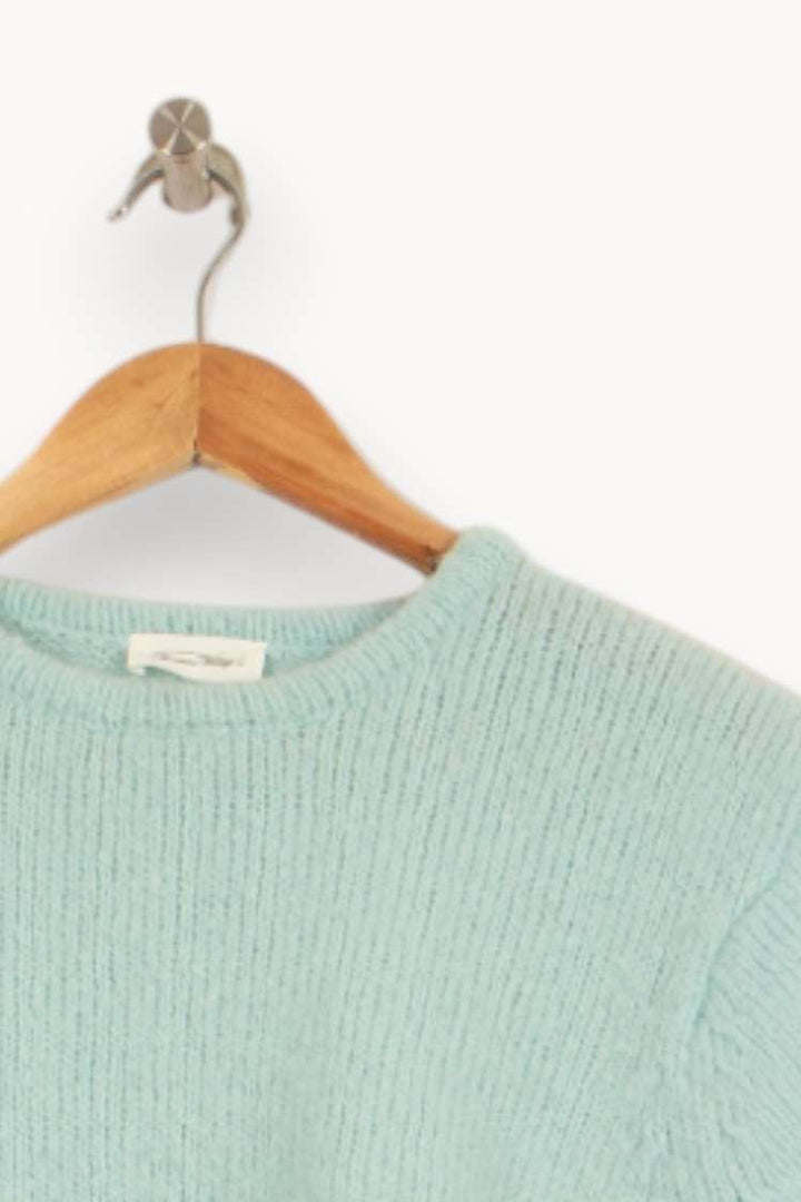 Pull Vert - Taille XS/34 de la marque American Vintage | PARAD59629 - Vendu par Paradigme - Image 3