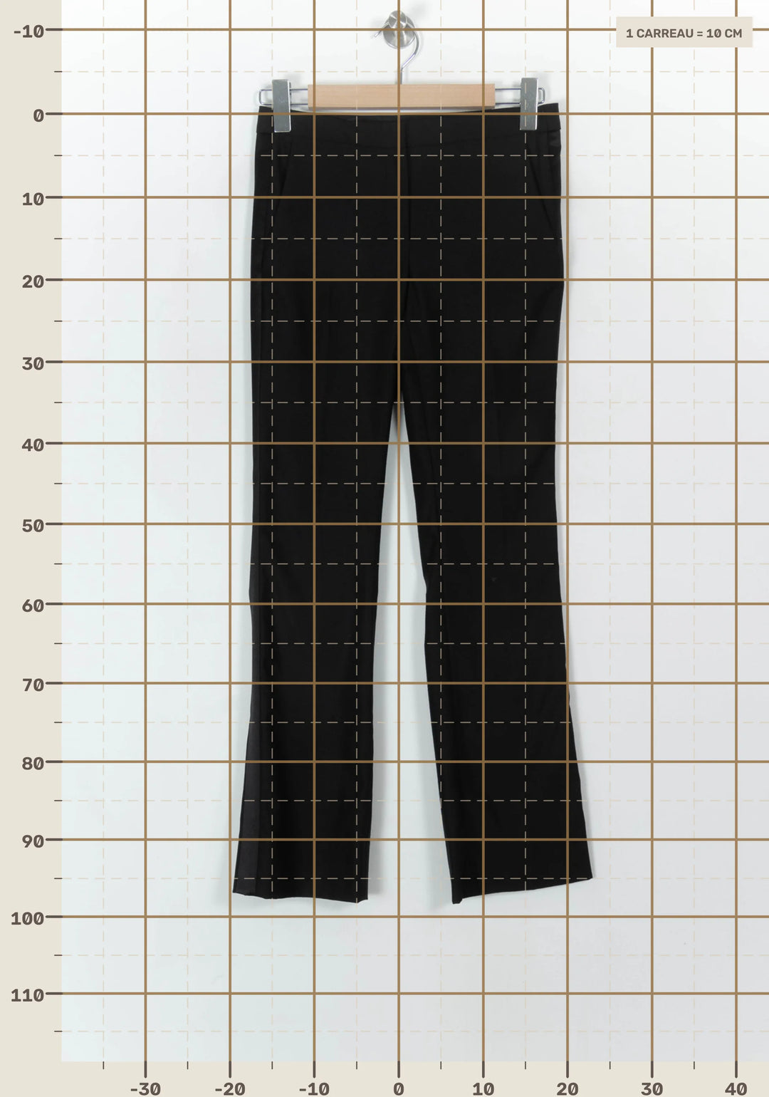 Pantalon Noir - Taille XS/34 de la marque Maje | PARAD59632 - Vendu par Paradigme - Image 4