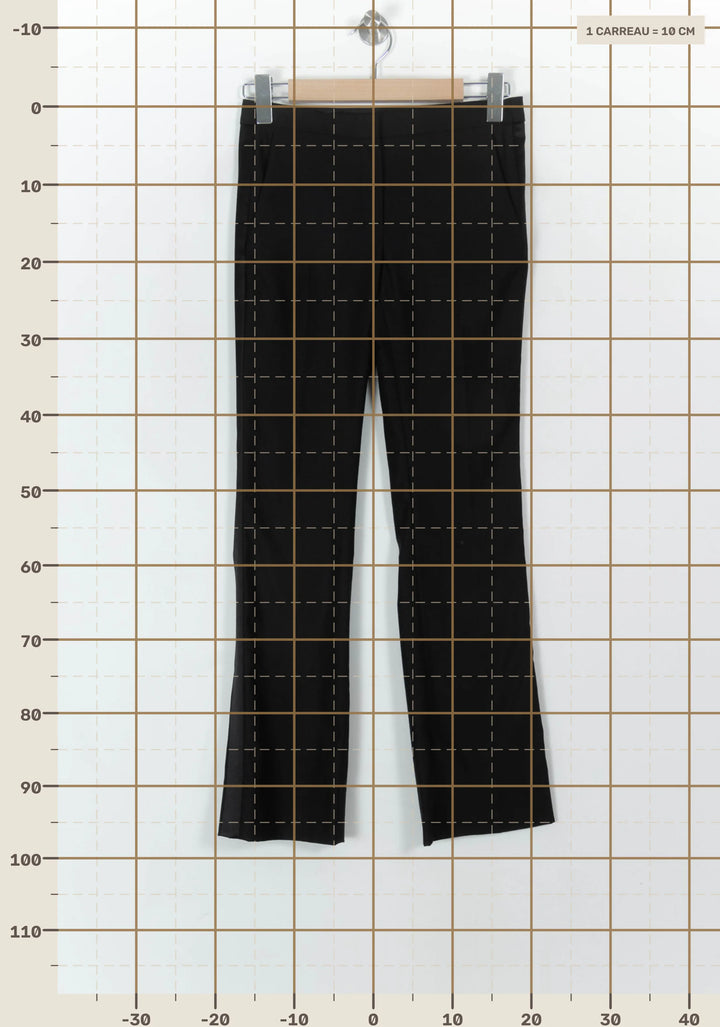 Pantalon Noir - Taille XS/34 de la marque Maje | PARAD59632 - Vendu par Paradigme - Image 4