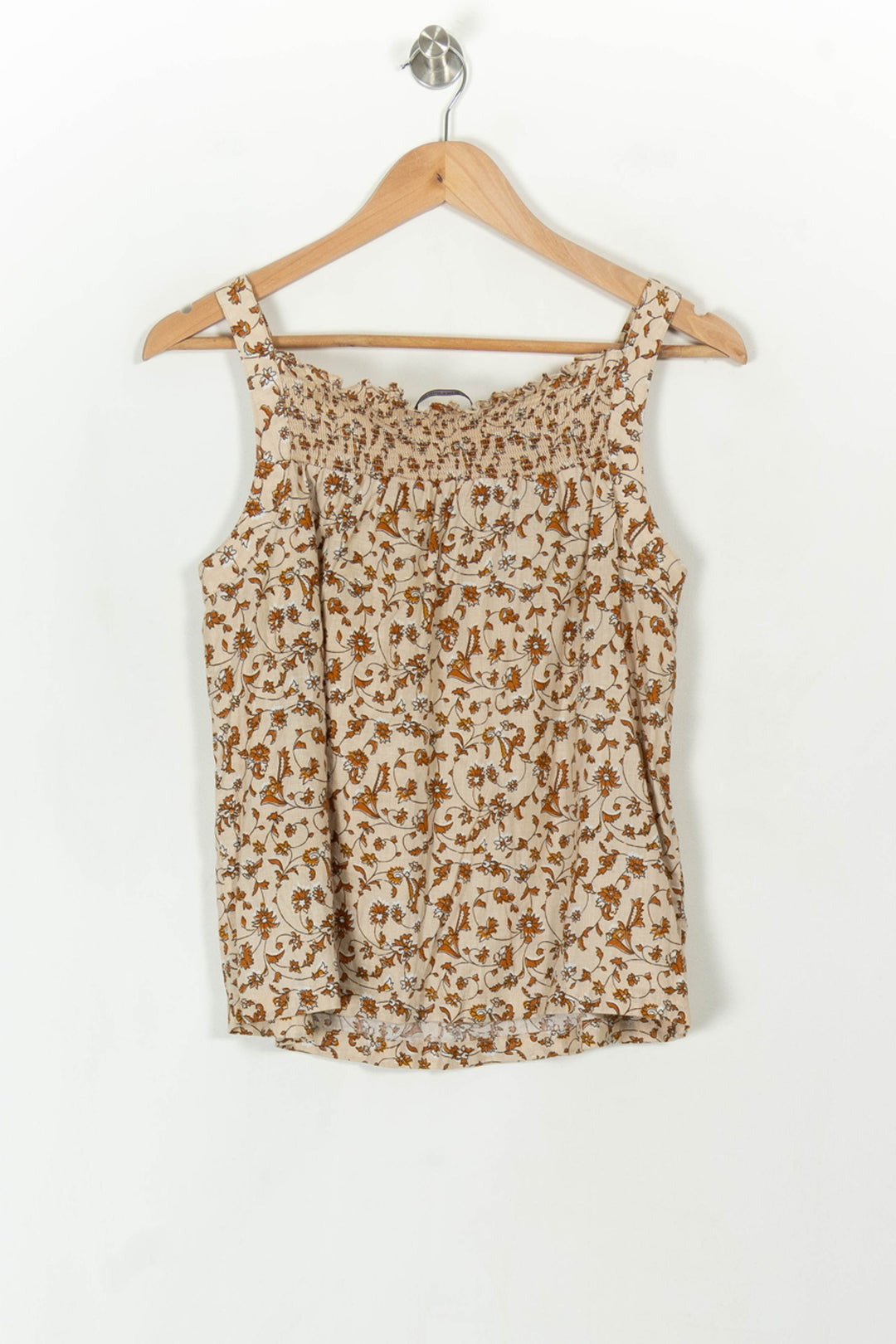 Top Écru et Marron - Taille M/38 de la marque Comptoir des Cotonniers | PARAD59640 - Vendu par Paradigme - Image 5