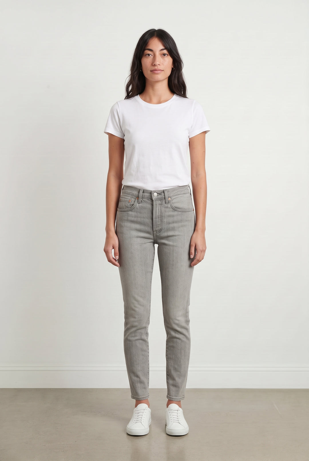 Jean Skinny Gris - Taille S/36 de la marque Levi&