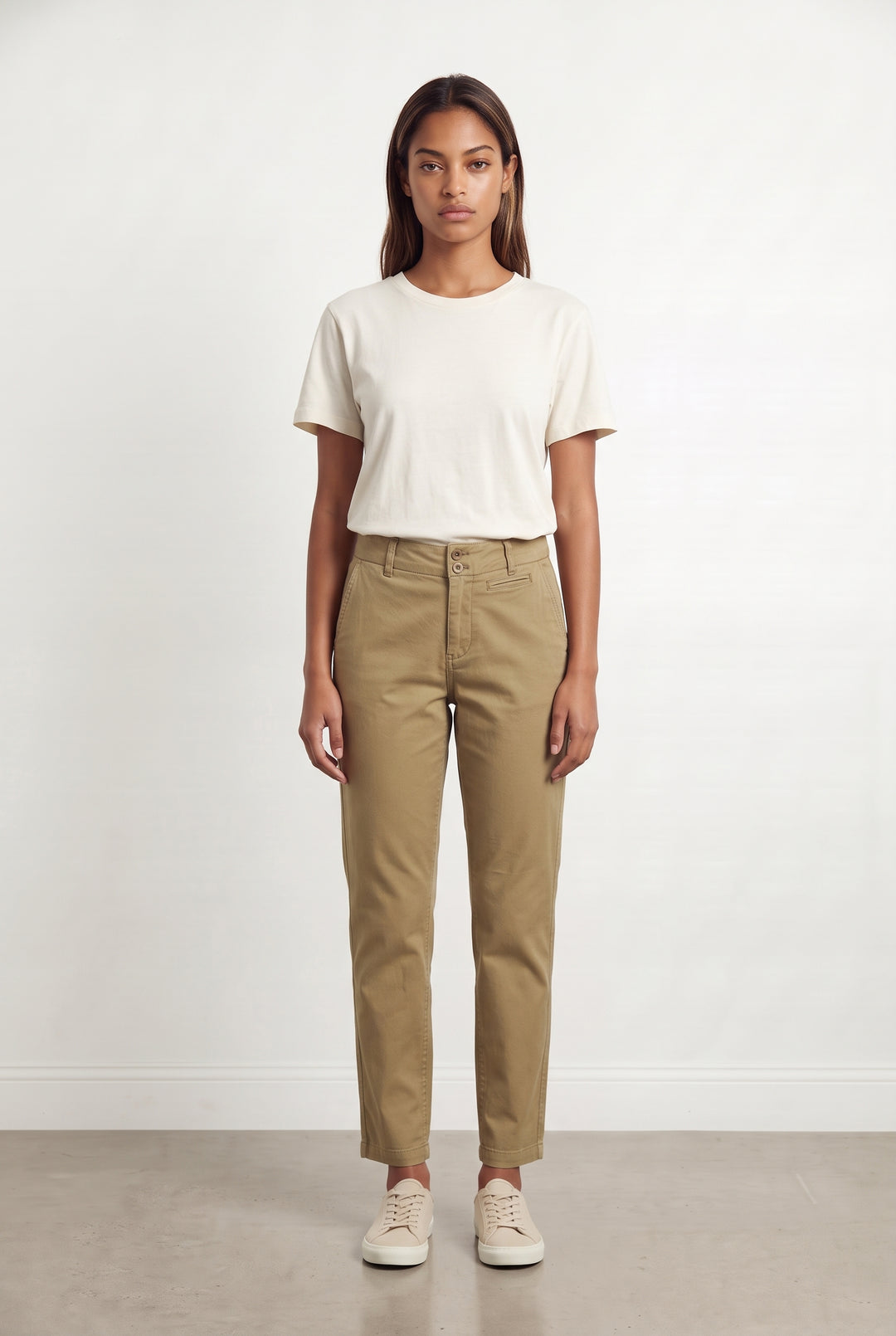 Pantalon Kaki - Taille XS/34 de la marque Comptoir des Cotonniers | PARAD59646 - Vendu par Paradigme - Image 1