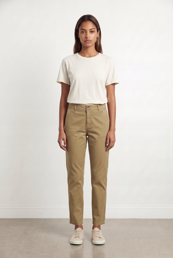 Pantalon Kaki - Taille XS/34 de la marque Comptoir des Cotonniers | PARAD59646 - Vendu par Paradigme - Image 1
