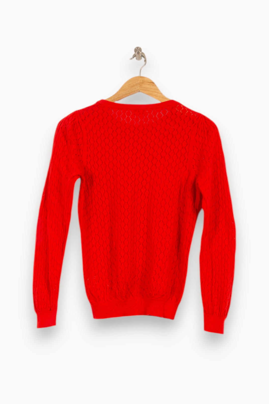 Pull Rouge - Taille S/36 de la marque Pablo | PARAD59656 - Vendu par Paradigme - Image 4