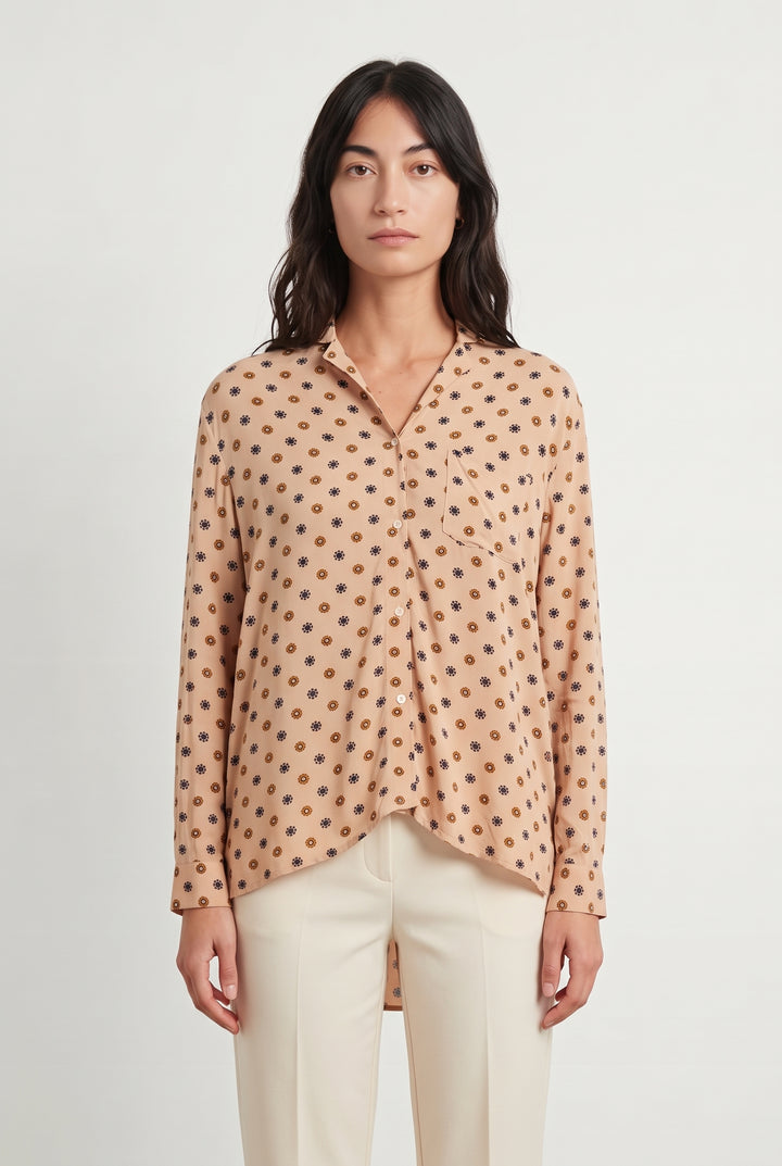 Blouse Beige et Noir - Taille M/38 de la marque Pablo | PARAD59658 - Vendu par Paradigme - Image 1