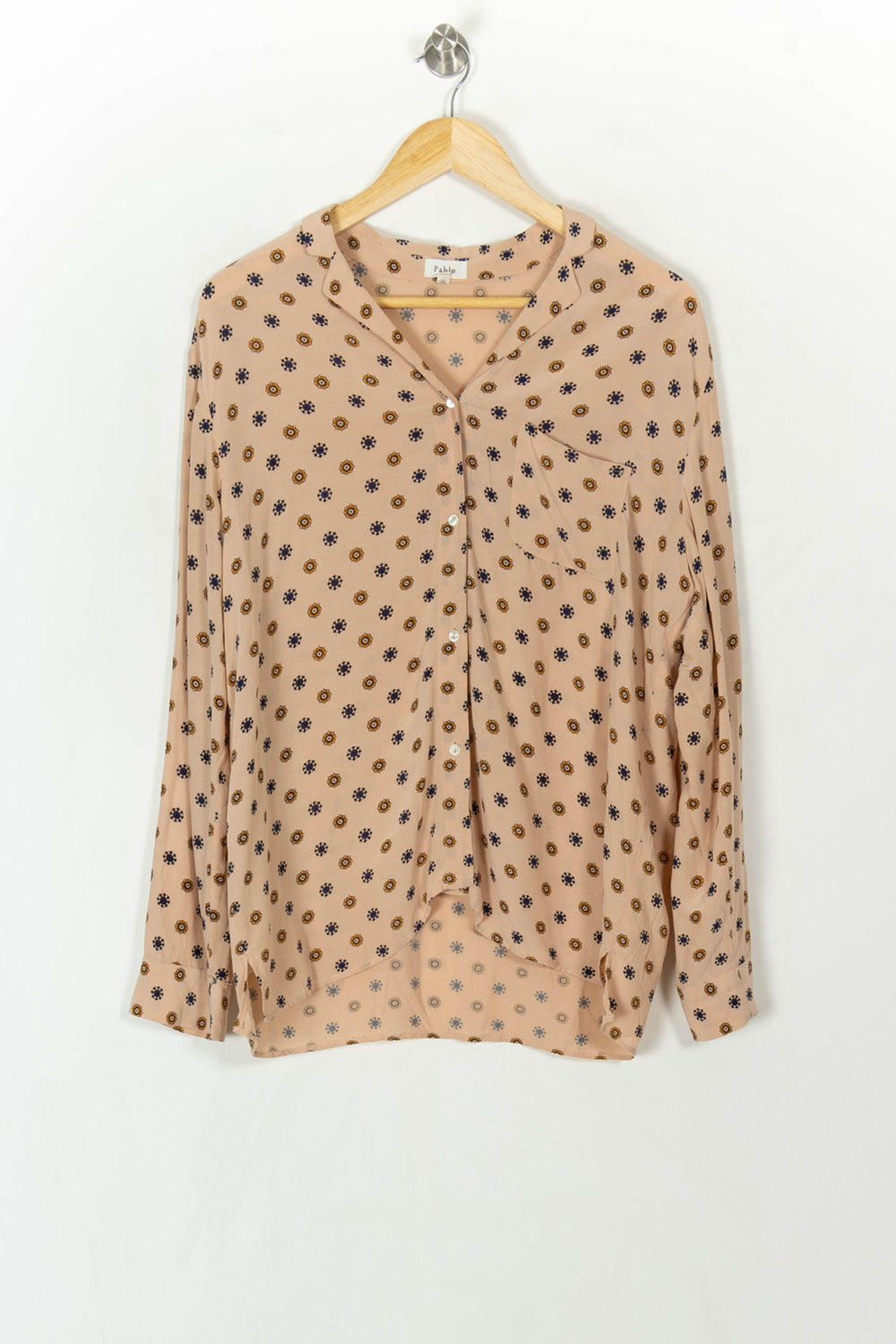 Blouse Beige et Noir - Taille M/38 de la marque Pablo | PARAD59658 - Vendu par Paradigme - Image 2