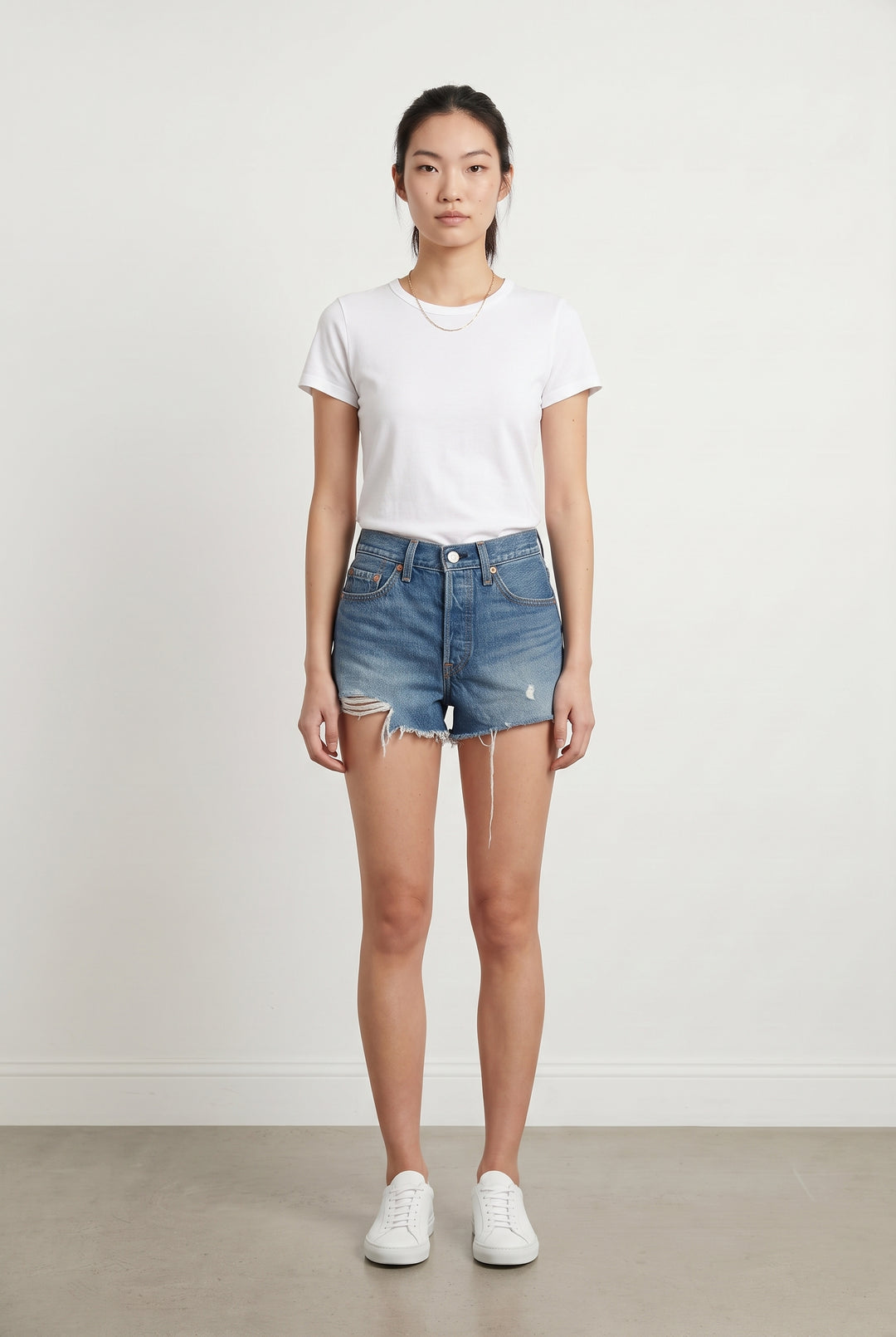 Short en Jean Bleu - Taille S/36 de la marque Levi&