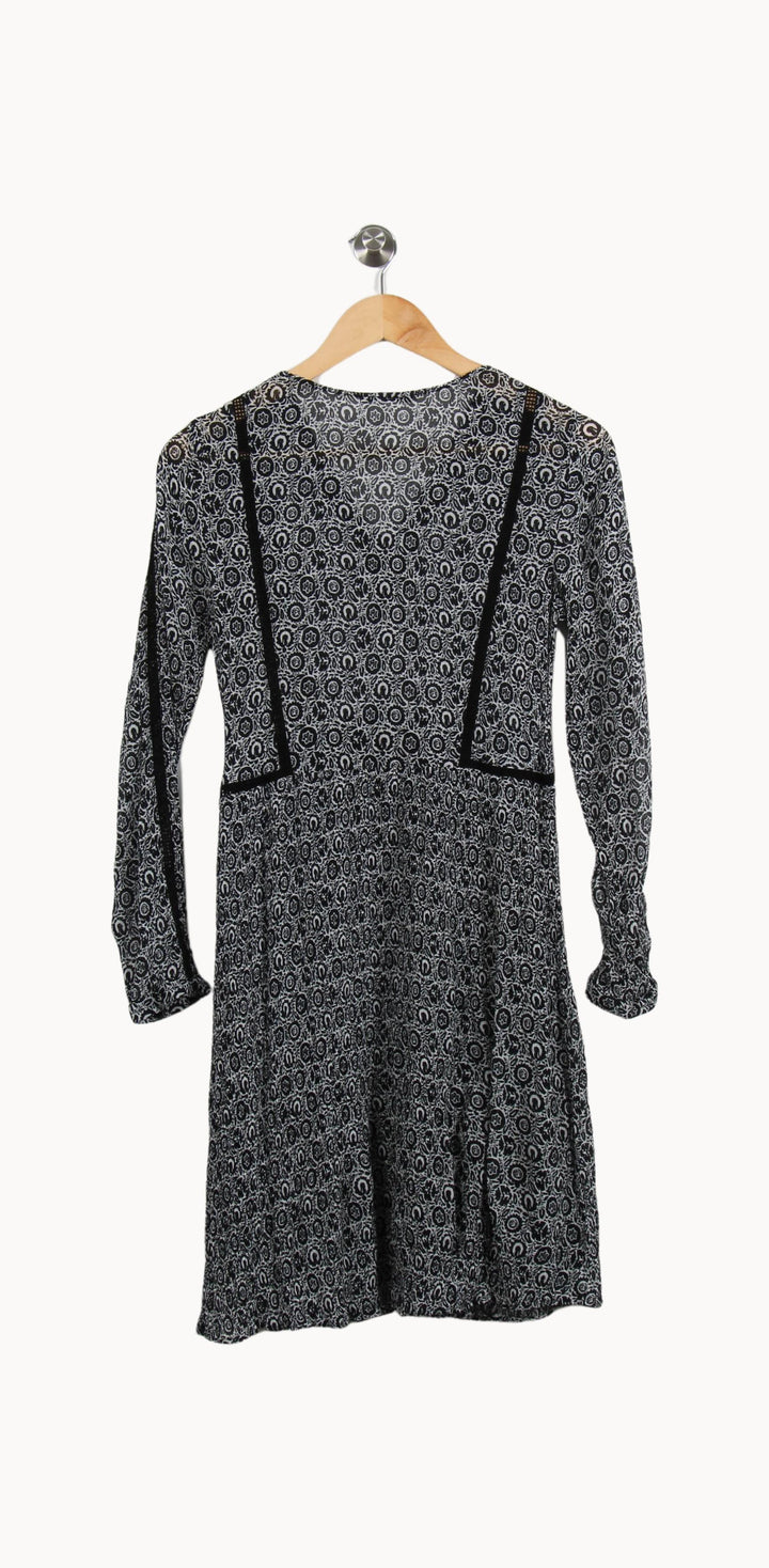 Robe Courte Noire et Blanche - Taille S/36 de la marque ZAPA | PARAD59660 - Vendu par Paradigme - Image 4
