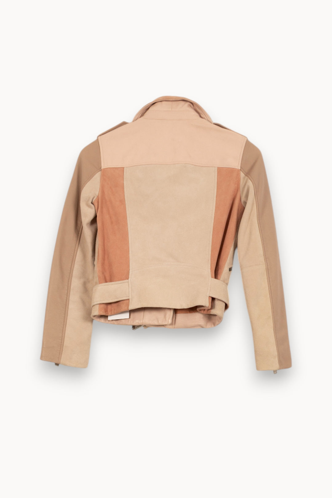 Perfecto Beige et Rose - Taille XS/34 de la marque All Saints | PARAD59679 - Vendu par Paradigme - Image 4