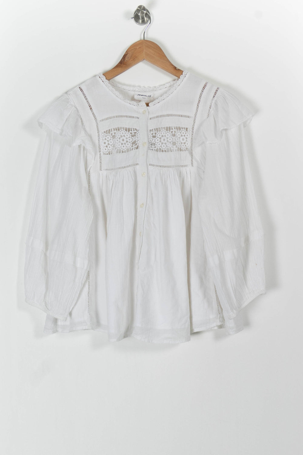 Blouse Blanche - Taille L/40 de la marque Maison 123 | PARAD59695 - Vendu par Paradigme - Image 2