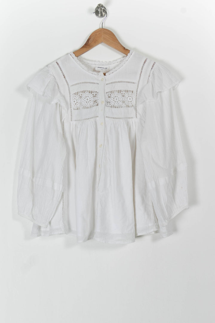Blouse Blanche - Taille L/40 de la marque Maison 123 | PARAD59695 - Vendu par Paradigme - Image 2