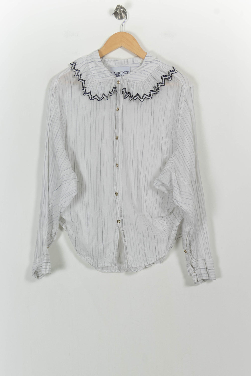 Chemise Blanche - Taille S/36 de la marque Laurence Bras | PARAD59696 - Vendu par Paradigme - Image 2