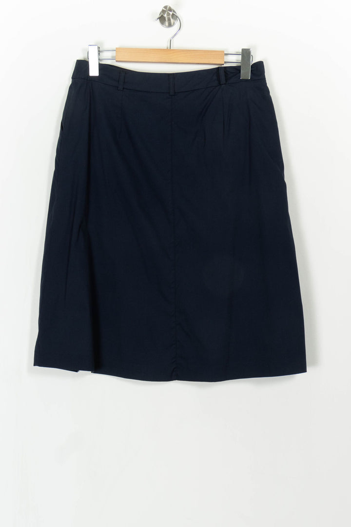 Jupe Mi-Longue Bleue - Taille XL/42 de la marque Caroll | PARAD59703 - Vendu par Paradigme - Image 4