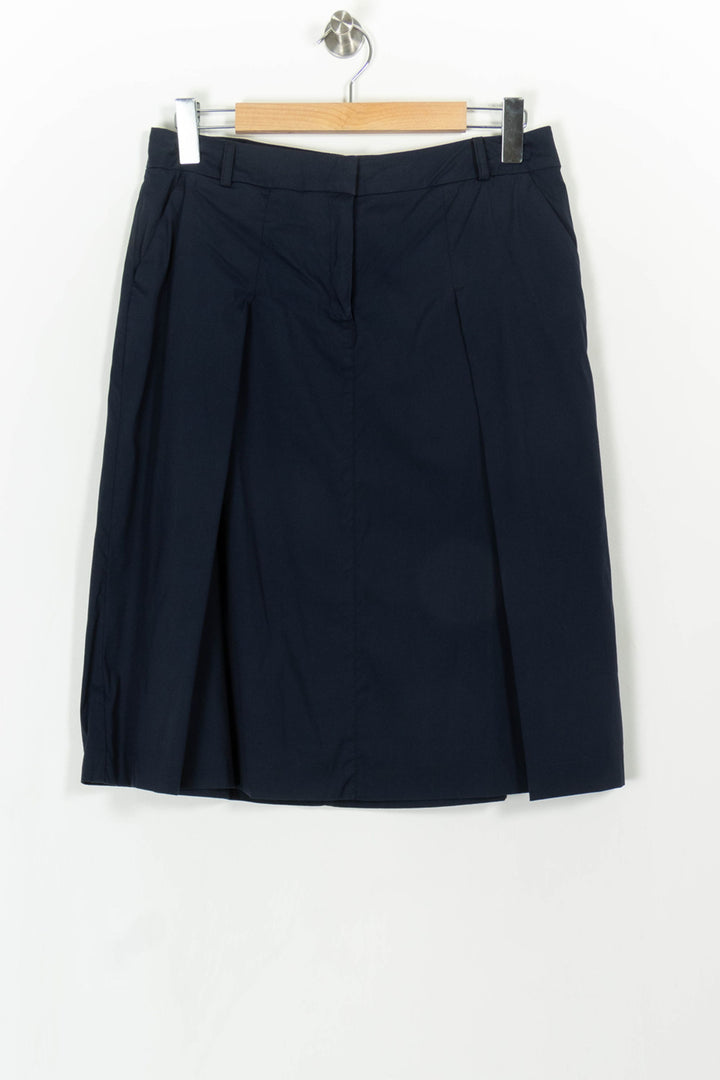 Jupe Mi-Longue Bleue - Taille XL/42 de la marque Caroll | PARAD59703 - Vendu par Paradigme - Image 2