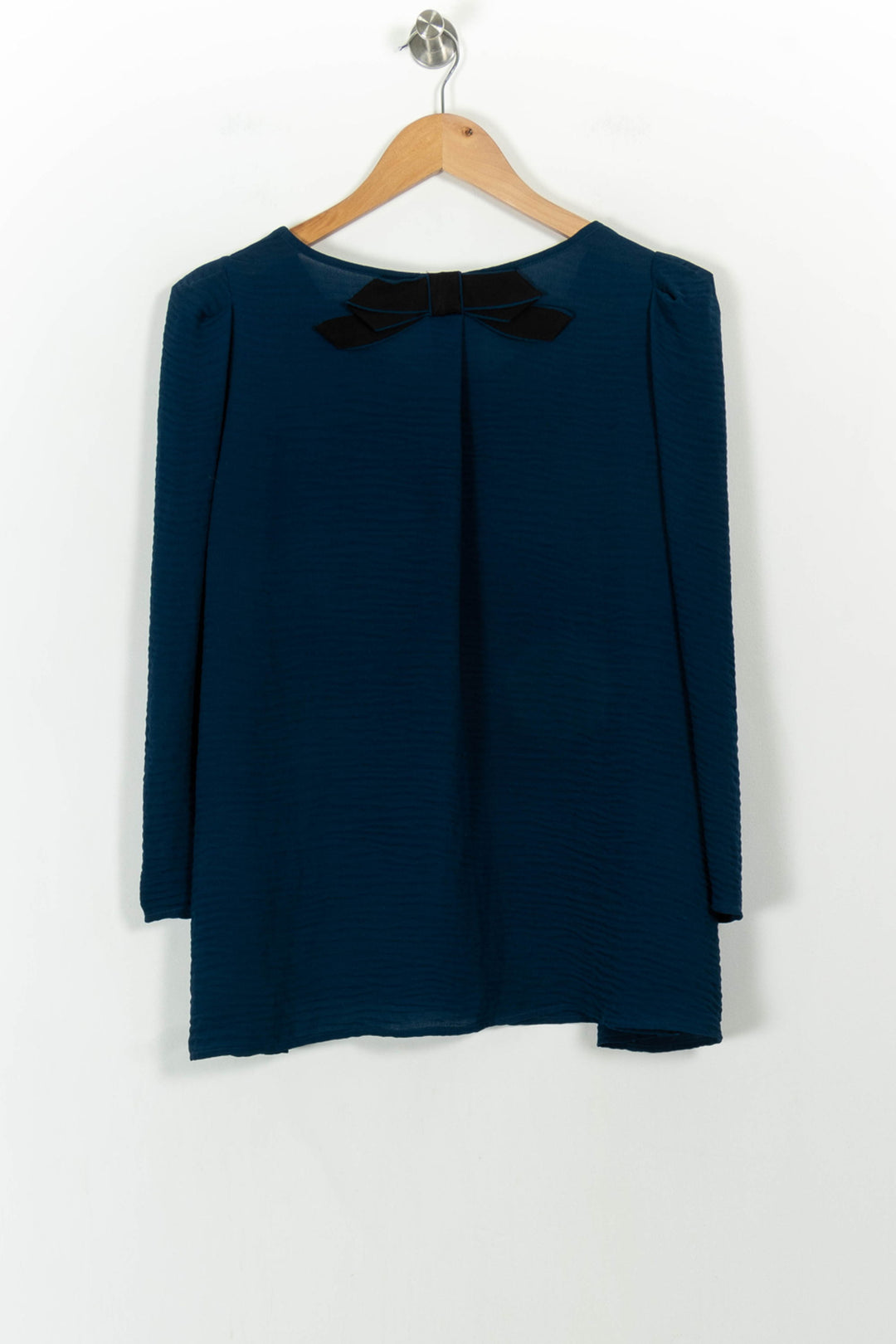 Blouse Bleue - Taille M/38 de la marque Claudie Pierlot | PARAD59708 - Vendu par Paradigme - Image 4