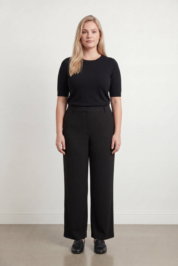 Pantalon Noir - Taille XXL/44 de la marque Caroll | PARAD59717 - Vendu par Paradigme - Image 1