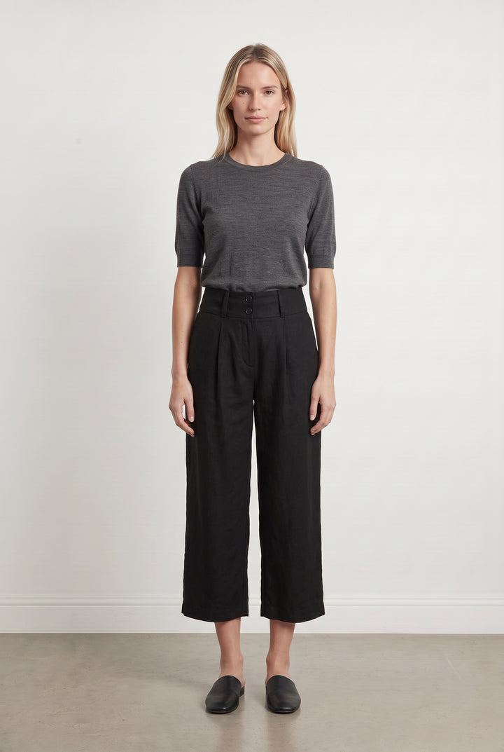 Pantalon Noir - Taille M/38 de la marque La Fée Maraboutée | PARAD59720 - Vendu par Paradigme - Image 1