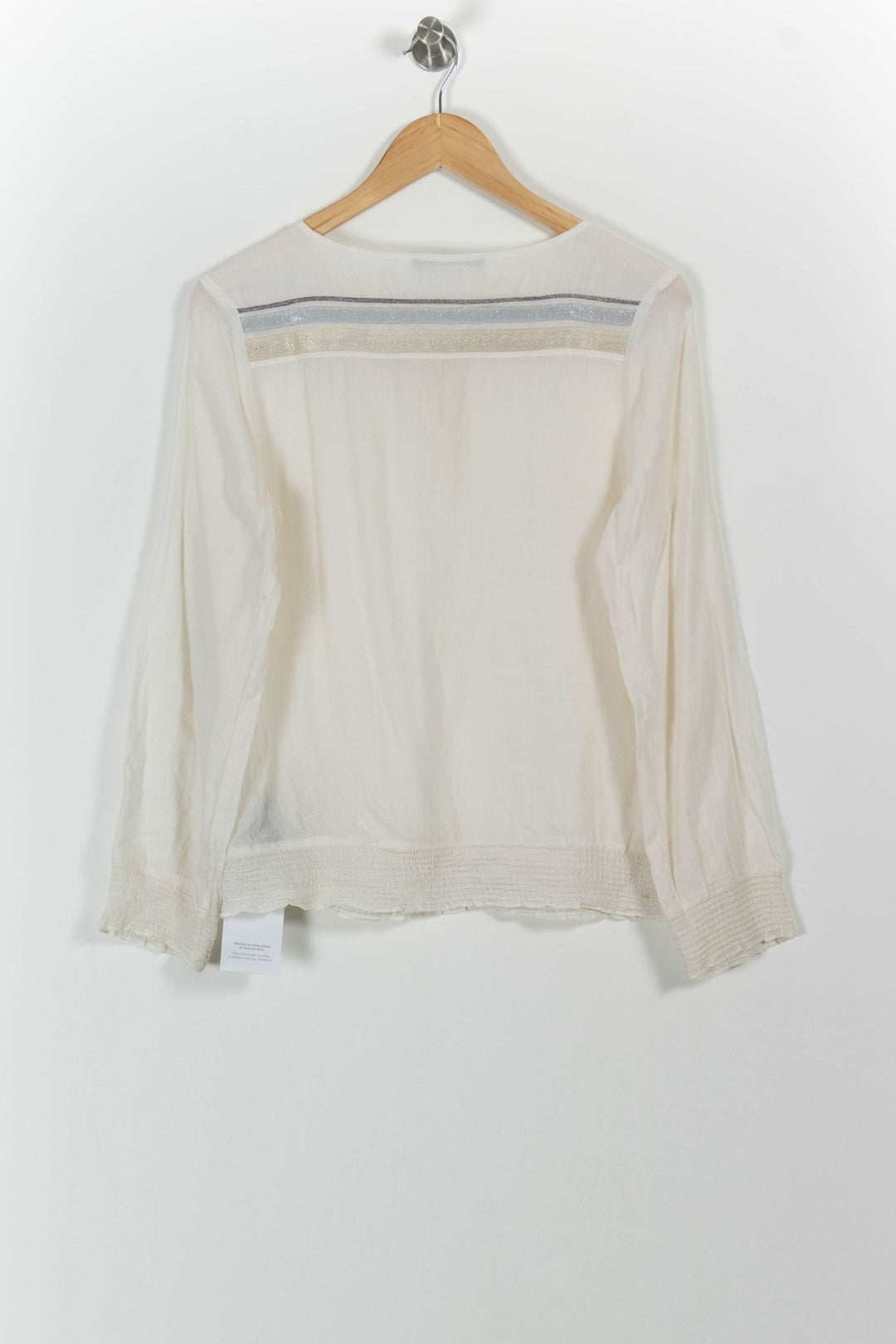 Blouse Blanche - Taille XS/34 de la marque Bérénice | PARAD59722 - Vendu par Paradigme - Image 4