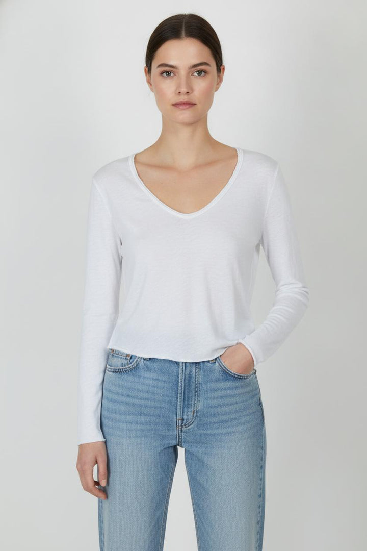 Pull Blanc - Taille S/36 de la marque American Vintage | PARAD59723 - Vendu par Paradigme - Image 1