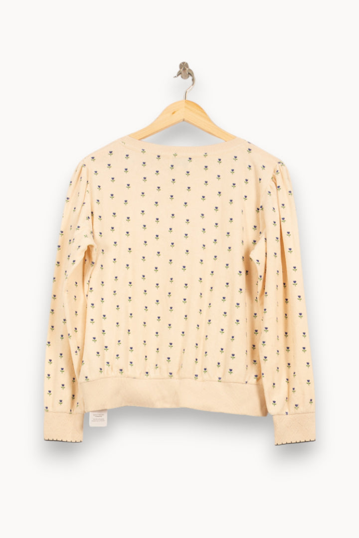 Sweat-shirt Écru - Taille M/38 de la marque Emile & Ida | PARAD59725 - Vendu par Paradigme - Image 4