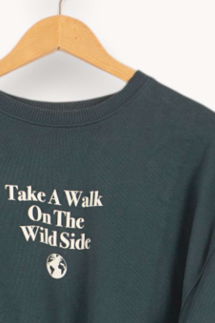 Sweatshirt Vert - Taille S/36 de la marque Bizance | PARAD59727 - Vendu par Paradigme - Image 3