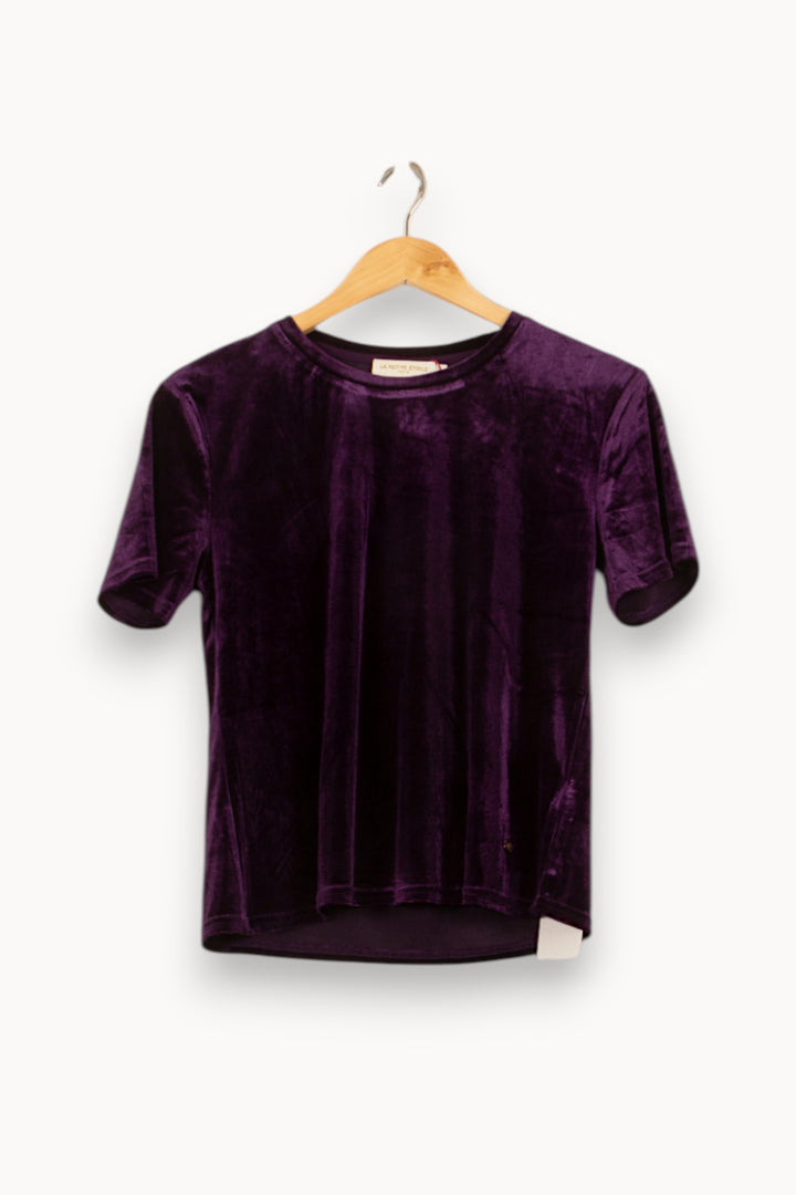 T-shirt Violet - Taille M/38 de la marque La Petite Etoile | PARAD59730 - Vendu par Paradigme - Image 2
