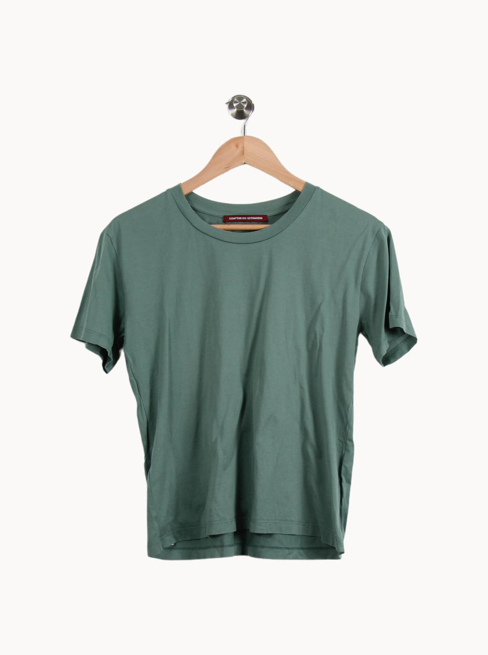 Tee shirt Vert - Taille M/38 de la marque Comptoir des Cotonniers | PARAD59736 - Vendu par Paradigme - Image 2