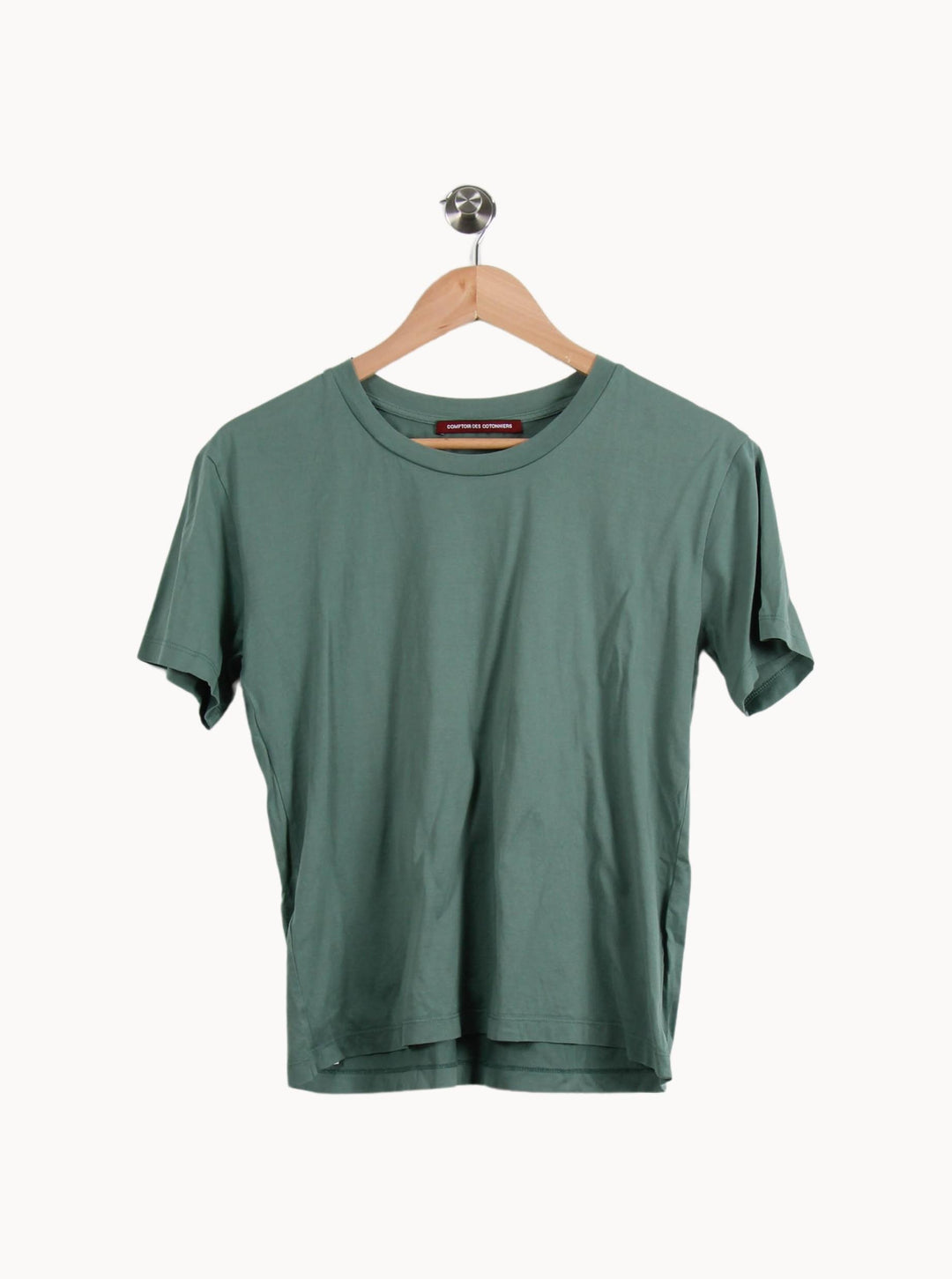 Tee shirt Vert - Taille M/38 de la marque Comptoir des Cotonniers | PARAD59736 - Vendu par Paradigme - Image 2