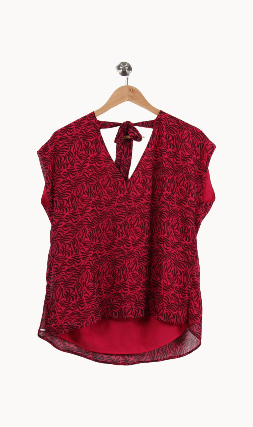 Blouse Rouge et Noire - Taille XXL/44 de la marque IKKS | PARAD59739 - Vendu par Paradigme - Image 2