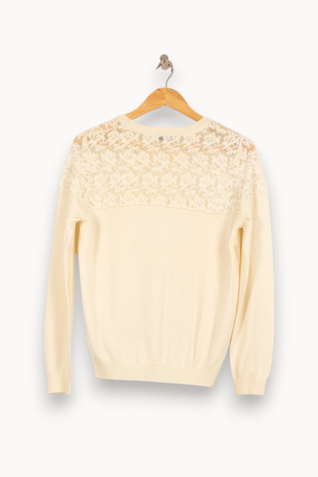 Pull Blanc - Taille M/38 de la marque Suncoo | PARAD59751 - Vendu par Paradigme - Image 4