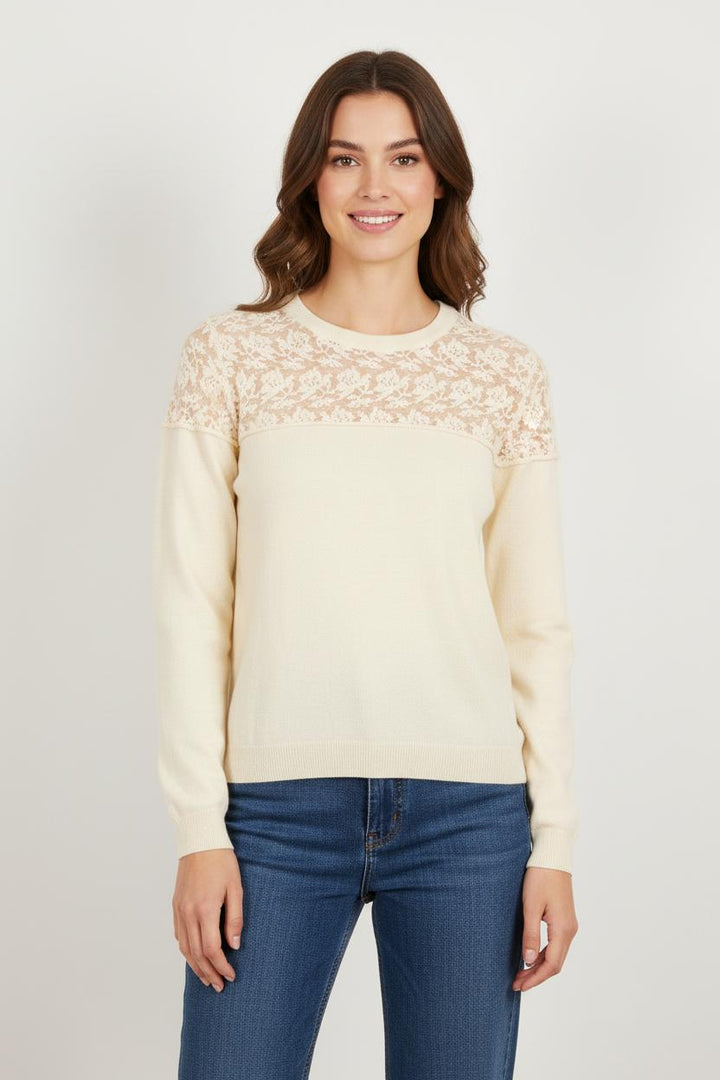 Pull Blanc - Taille M/38
