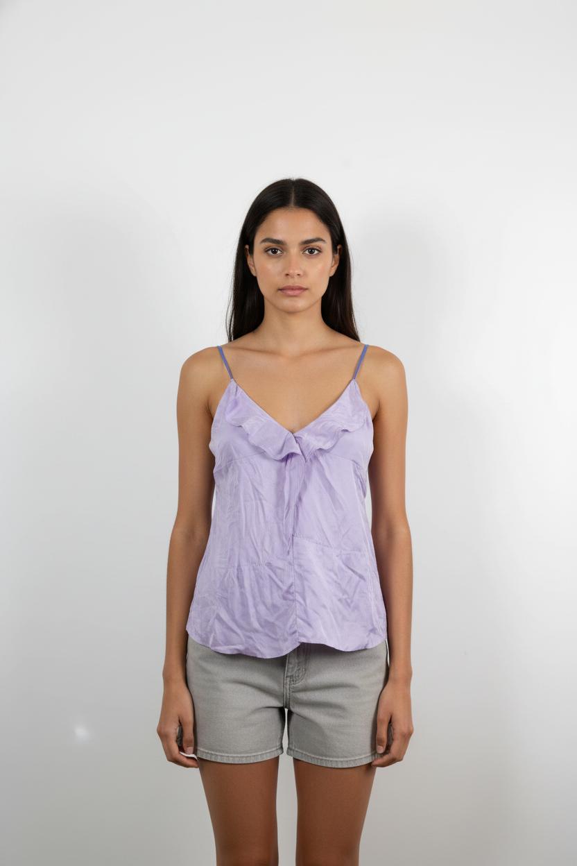Top Violet et Bleu - Taille S/36
