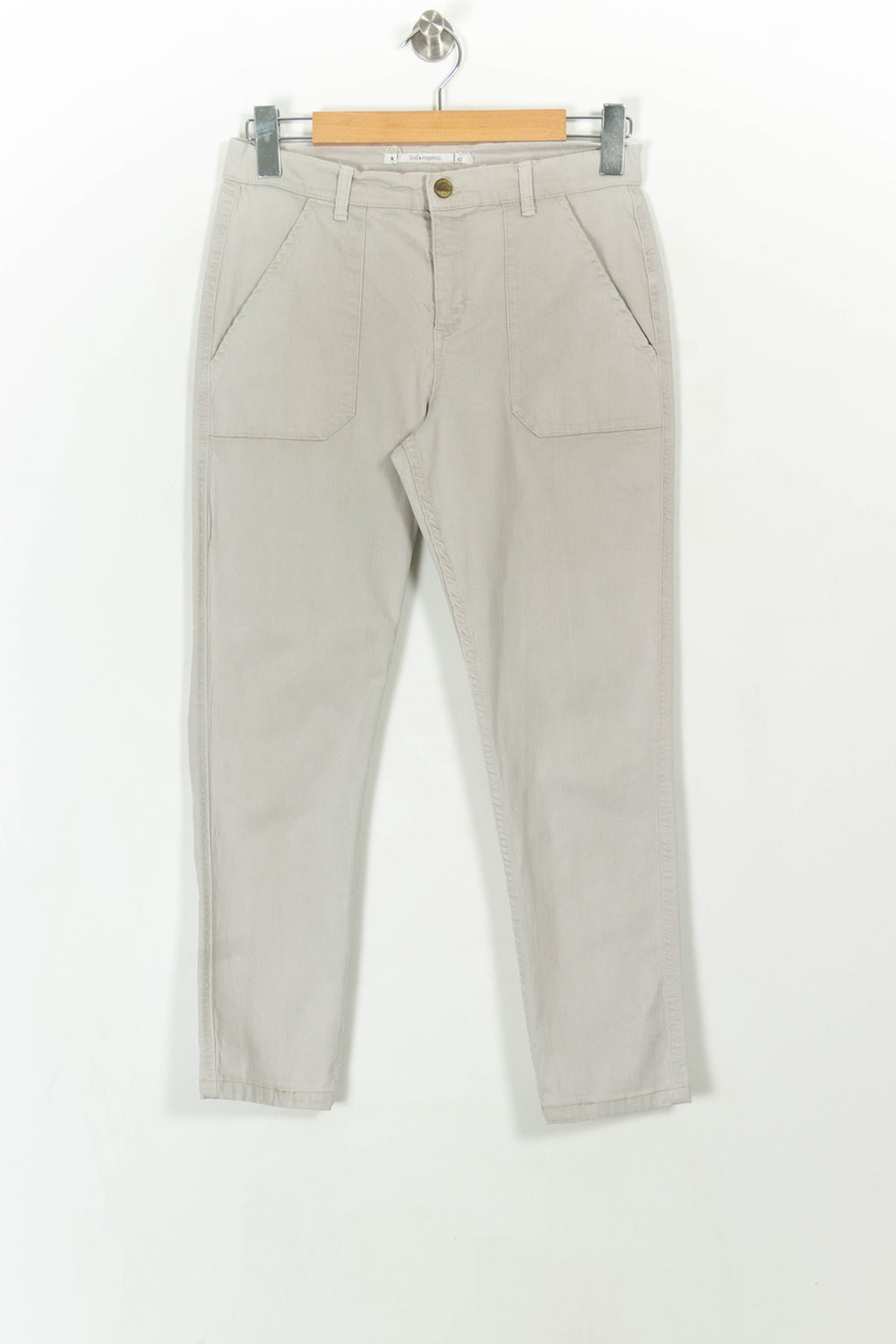 Pantalon Beige - Taille XL/42 de la marque Sud express | PARAD59763 - Vendu par Paradigme - Image 2