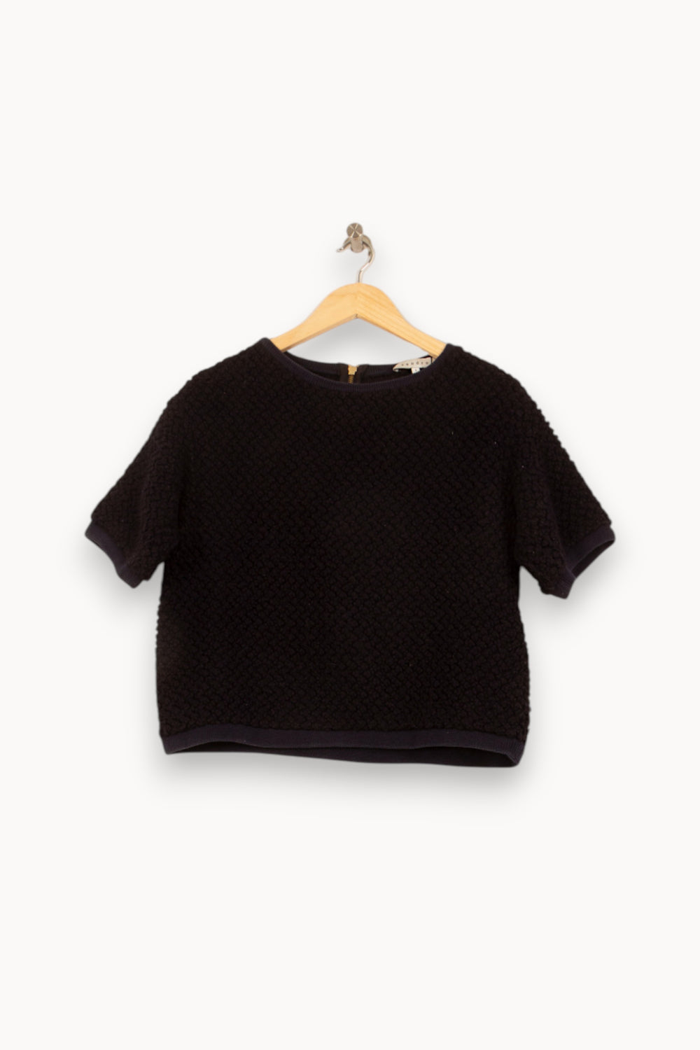 Pull Noir - Taille L/40 de la marque Sandro | PARAD59765 - Vendu par Paradigme - Image 2